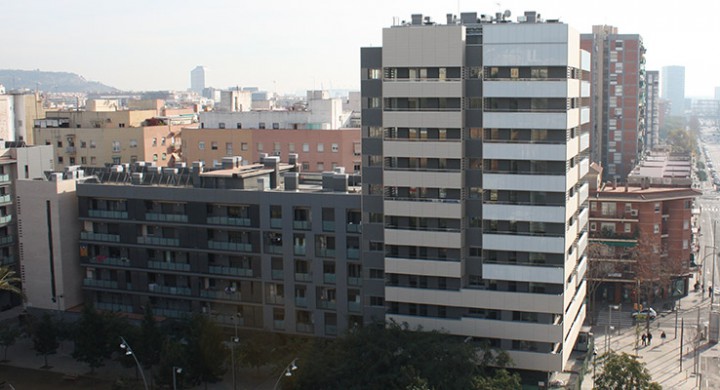 Dos edificios de viviendas en Hospitalet de Llobregat