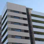 Fachada de edificio de viviendas en Hospitalet de Llobregat